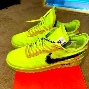 Nike Air Force One Off white Size 9.5